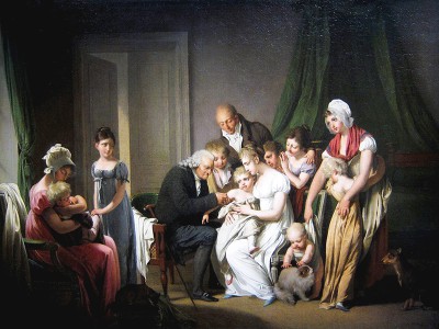 puzzle model La vaccination. Inoculation against smallpox in Paris