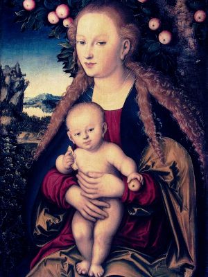 puzzle model Virgin And Child Under An Apple Tree