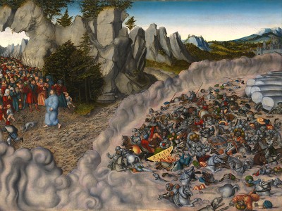 puzzle model The Pharoah's Hosts engulfed in the Red Sea