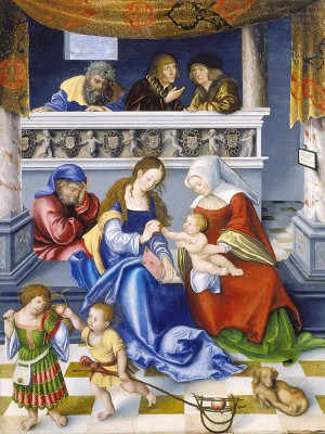 puzzle model The Altarpiece of the Holy Kinship