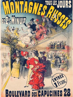puzzle model Montagnes Russes
