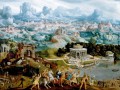 thumbnail Panorama with the Abduction of Helen Amidst the Wonders of the Ancient World