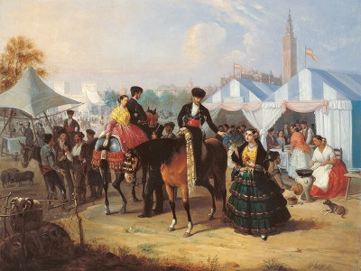 puzzle model At the Seville Fair