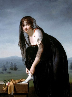 puzzle model Une étude de femme d'après nature (Madame Soustras ?)