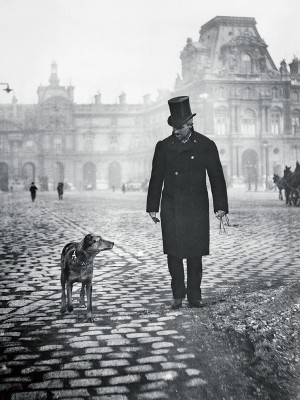 puzzle model Gustave Caillebotte and Bergère on the Place du Carrousel, Paris