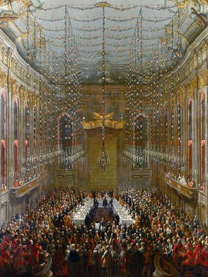 puzzle model Wedding Supper (Wedding of Emperor Joseph II of Austria)