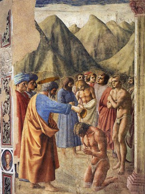 puzzle model Baptism of the Neophytes