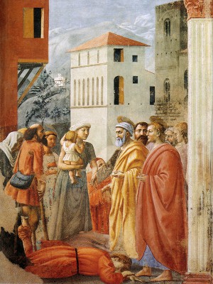 puzzle model Distribution of Alms and Death of Ananias