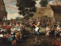 thumbnail A peasant's feast in the village square