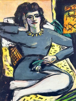 puzzle model Resting Woman with Carnations, Portrait of Quappi