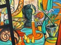 thumbnail Still life with Black Sculpture