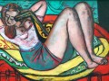 thumbnail Woman with a Mandolin in Yellow and Red