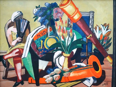 puzzle model Large Still Life with Telescope