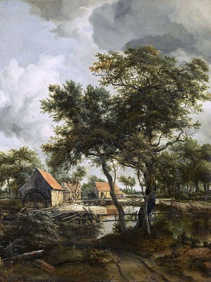 puzzle model A Watermill