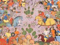 thumbnail Bahram Chubina in Combat with Saveh Shah (miniature)