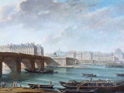 puzzle model The Pont Neuf and the Samaritaine (detail)
