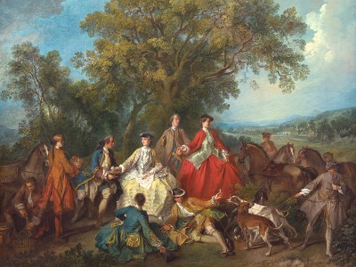 puzzle model Picnic after the Hunt