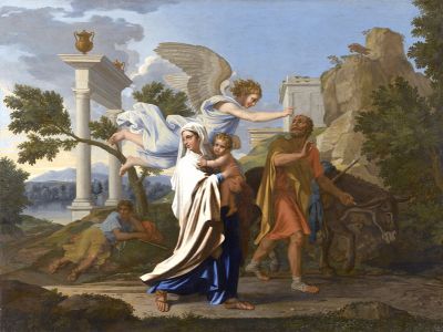 puzzle model Flight Into Egypt