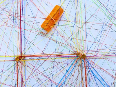 puzzle model Fils de couleur
