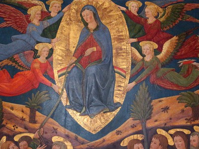 puzzle model Madonna of the Girdle Assumed into Heaven
