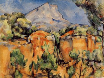 puzzle model Mont Sainte-Victoire Seen from the Bibémus Quarry