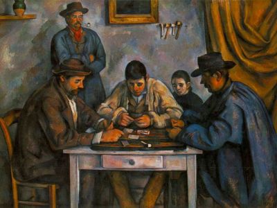 puzzle model The Card Players