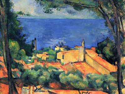 puzzle model L'Estaque with Red Roofs