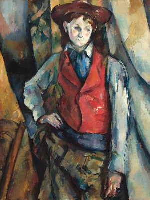 puzzle model Le Garçon au gilet rouge