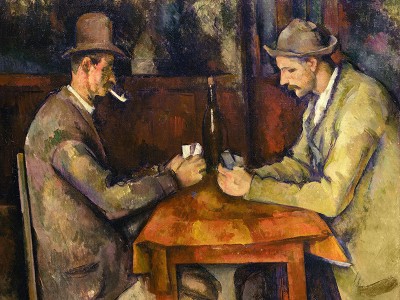 puzzle model The Card Players (2)