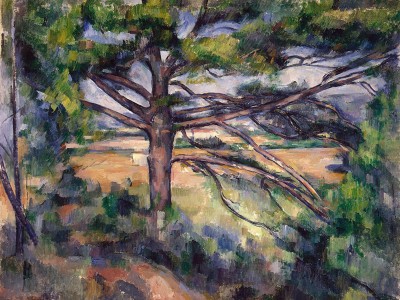 puzzle model Large Pine and Red Earth