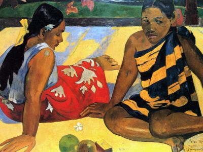 puzzle model Tahitian Women on the Beach