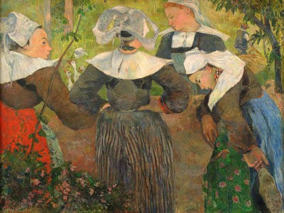 puzzle model Four Breton Women