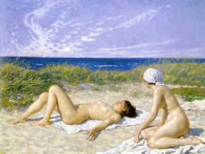 puzzle model Sunbathing In The Dunes
