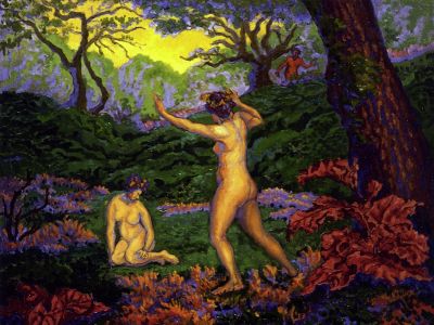 puzzle model The Faun and Spring