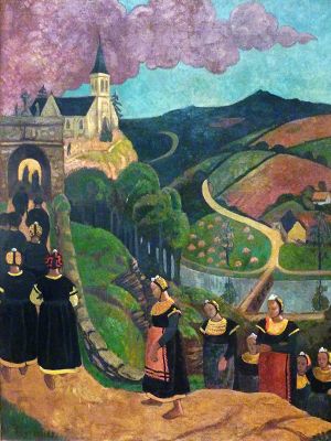 puzzle model Pardon Of Notre Dame du Faou