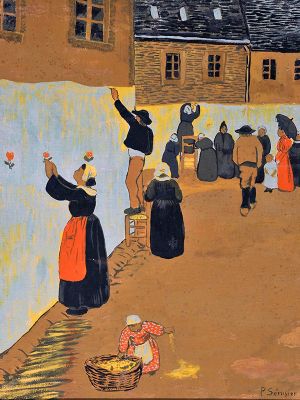 puzzle model Fête-Dieu à Châteauneuf-du-Faou