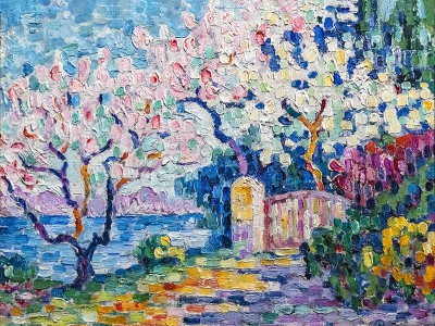 puzzle model Almond Trees in Bloom