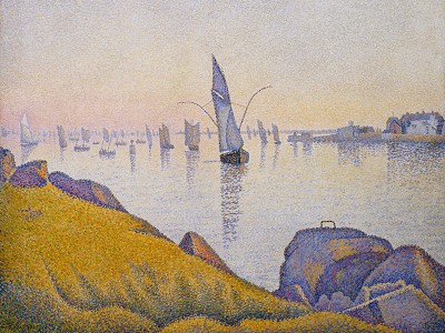 puzzle model Evening Calm, Concarneau, Brittany