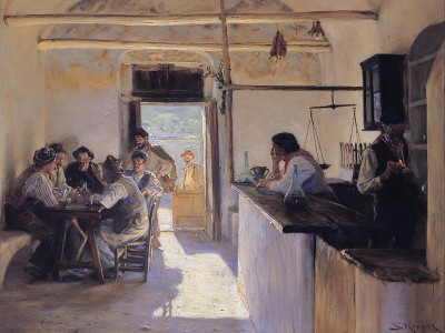 puzzle model Osteria in Ravello