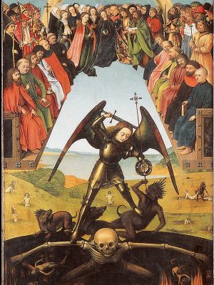 puzzle model The Last Judgment (detail)