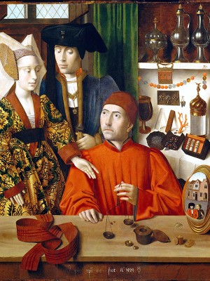 puzzle model A Goldsmith in his Shop