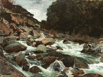 puzzle model Mountain Stream, Otira Gorge - New Zealand