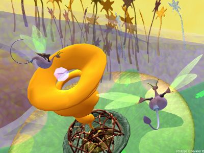 puzzle model Yellow World 1