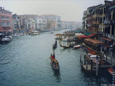 puzzle model Winter On The Canal Grande