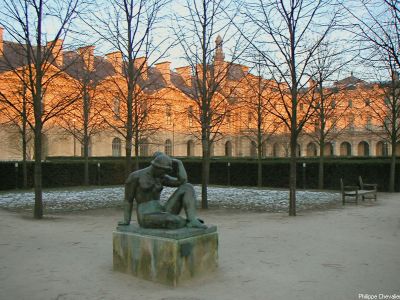 puzzle model Sculpture De Maillol - Tuileries