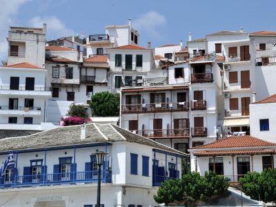 puzzle model Facades Of Skopelos