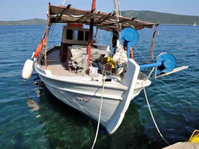 puzzle model Fishing Boat