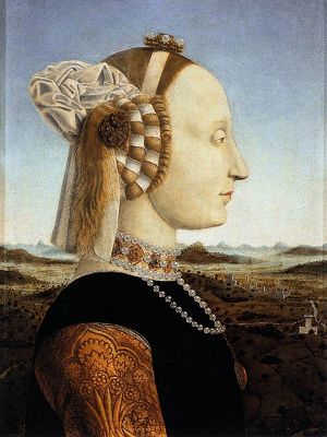 puzzle model Battista Sforza, duchess d'Urbino  (2)
