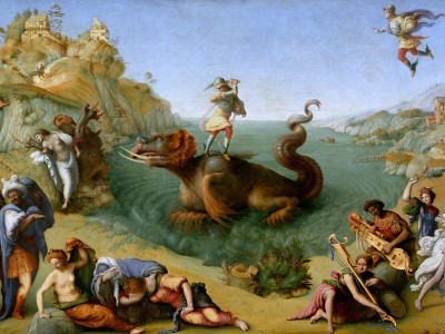 puzzle model Andromeda Freed by Perseus