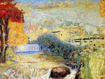 puzzle model Waterfalls in Grasse